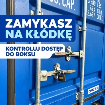 Grafika: zamykasz na kłódkę, kontrolujesz dostęp do boksu
